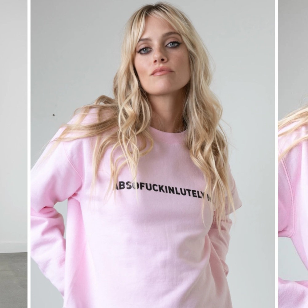 Lulu Simon studio ABSOFUCKINLUTELY™ NOT SWEATSHIRT
